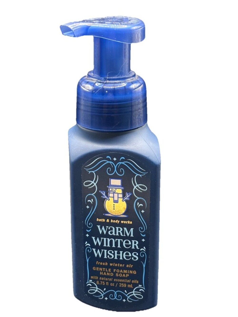 Bath & Body Works Warm Winter Wishes Gentle Foaming Hand Soap 8.75 oz Christmas